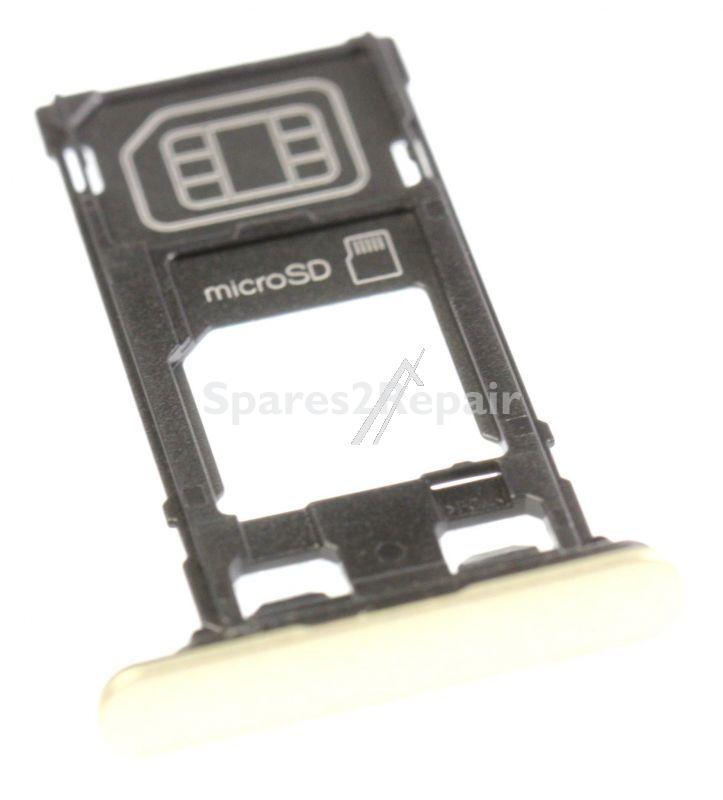 Sony Sim card Holder - 1302-3710 U50038521 Sony Xperia Performance Sim- Und Sd-kartenhalter Lime