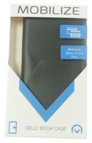 Mobilize Leather Bag Gsm - 26473 Mobilize Classic Gelly Wallet Book Case Motorola Moto G 5g Plus Black