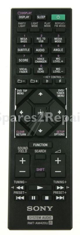 Sony Ir remote Control - 149344811 Remote Commander (rmt-am420u)