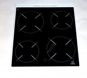 Ceramic Surface - C00302668 482000062881 Hob Top Glass Vtc+cornice Black [Whirlpool Indesit]