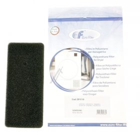 Eurofilter Foam Filter - Dfi110 Dryer Filter Alternative For Samsung Dc62-00376a