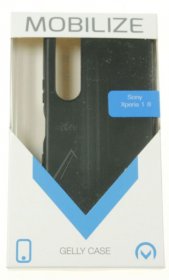 Mobilize Leather Bag Gsm - 27064 Mobilize Rubber Gelly Case Sony Xperia 1 Iii Matt Black