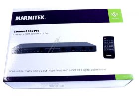 Marmitek Hdmi-switch - Connect 642 Pro Matrix Hdmi Switch 4k | 4 Ein - 2 Aus