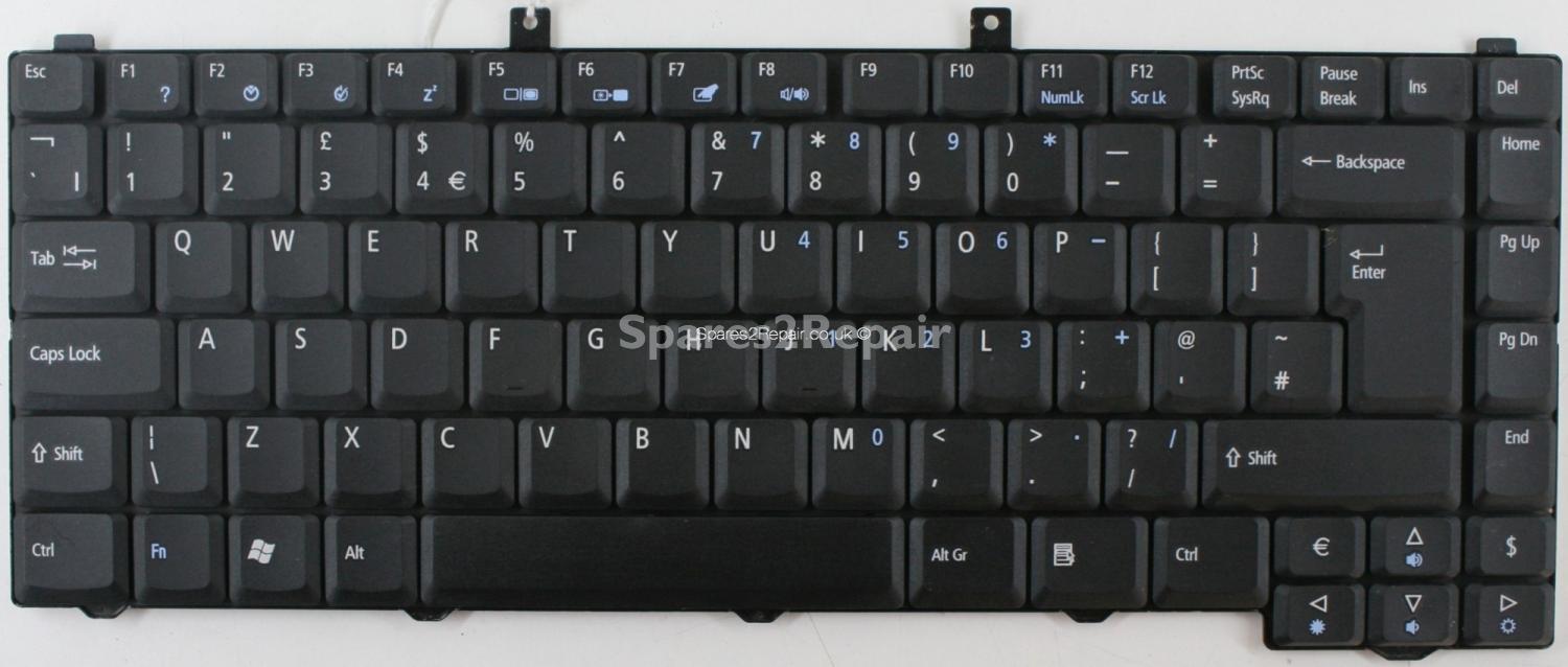 Acer Keyboard - NSK-H322U - 9J.N5982.22U - PK130080190 - REV: 00