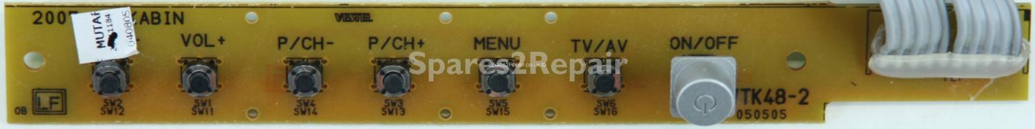 Crown CTT2007 - Buttons - 17TK48-2 - 050505