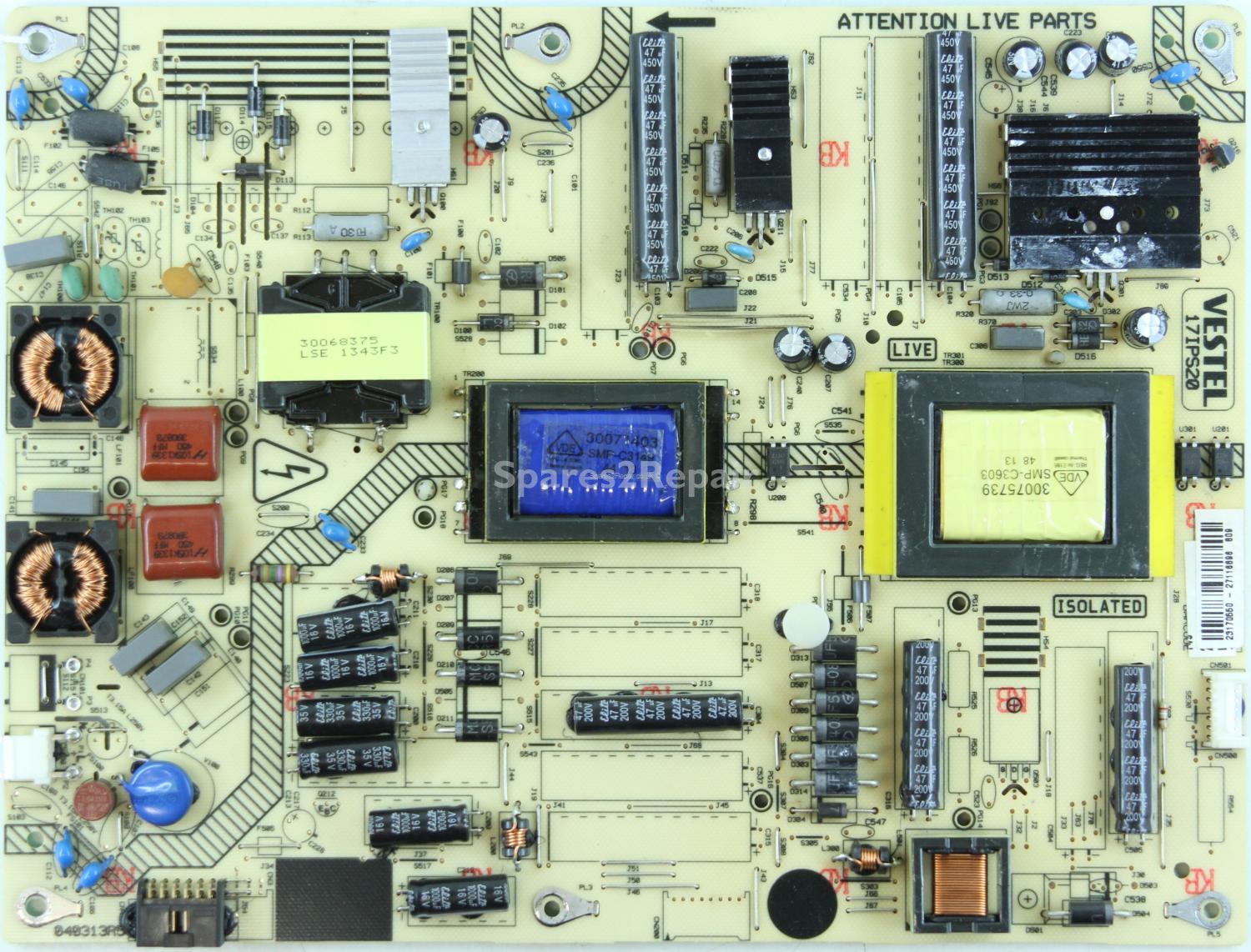 Digihome 39180SM - Power Supply - 23170550 - 17IPS20 - 040313R5