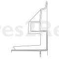 Channel - 1254360207 Channel Drainage Air Front Nx4 [Electrolux Aeg]