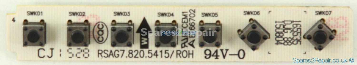 Hisense HE40KEC315UWTS - Buttons - RSAG7.820.5415/ROH - 165535