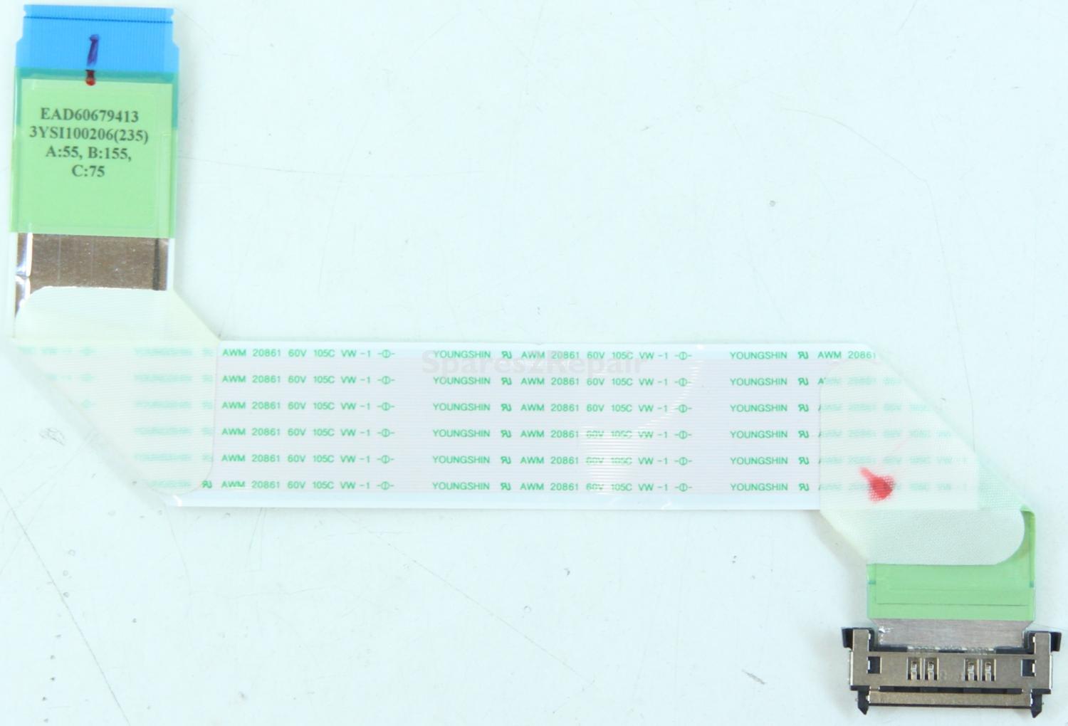 LG 32LH5000 - T-Con Cable - EAD60679413 - A:55, B:155, C:75