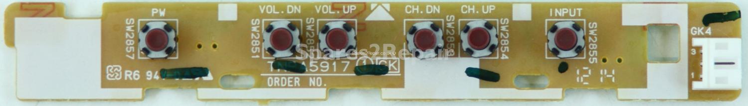 Panasonic TX-42AS500B - Buttons - TNPA5917 1 GK
