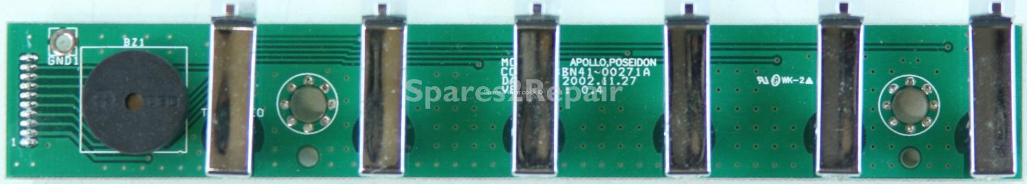 Samsung LW22A13W - Buttons - BN41-00271A - VER NO : 0.4 - APOLLA,POSEIDON ADA01