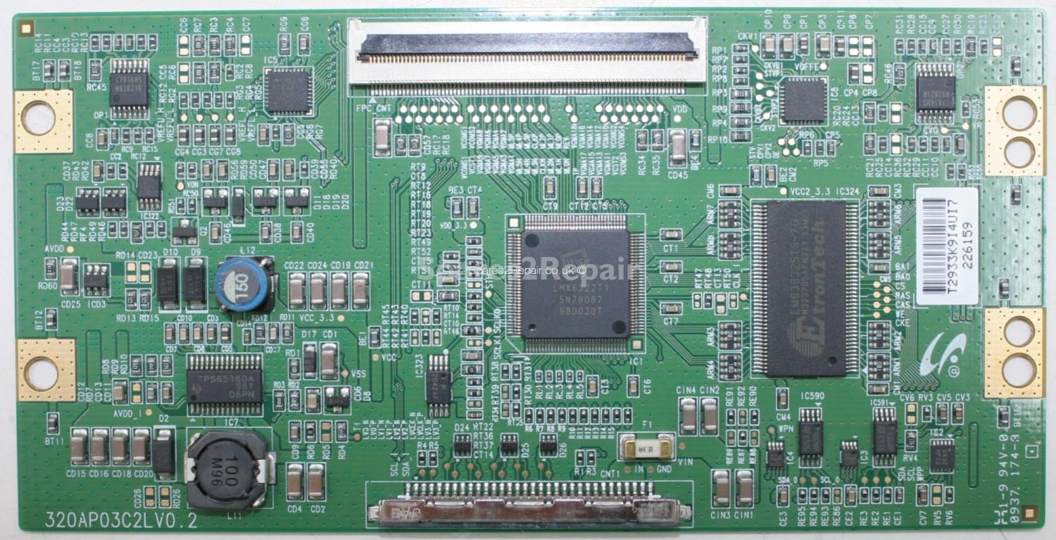 Samsung LE32B450C4W - LVDS - 320AP03C2LV0.2 - LJ94-02933K