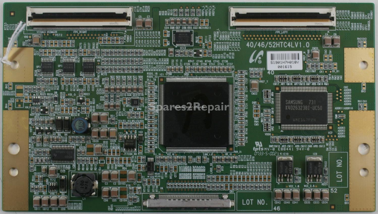 Samsung LE40M87BD - LVDS - 40/46/52HTC4LV1.0 - LJ94-01901H