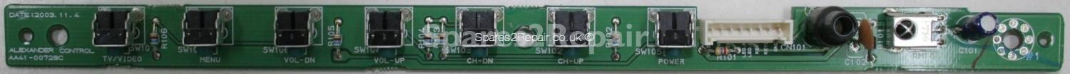 Samsung PS-42D4S - Buttons - AA41-00728C - ALEXANDER CONTROL