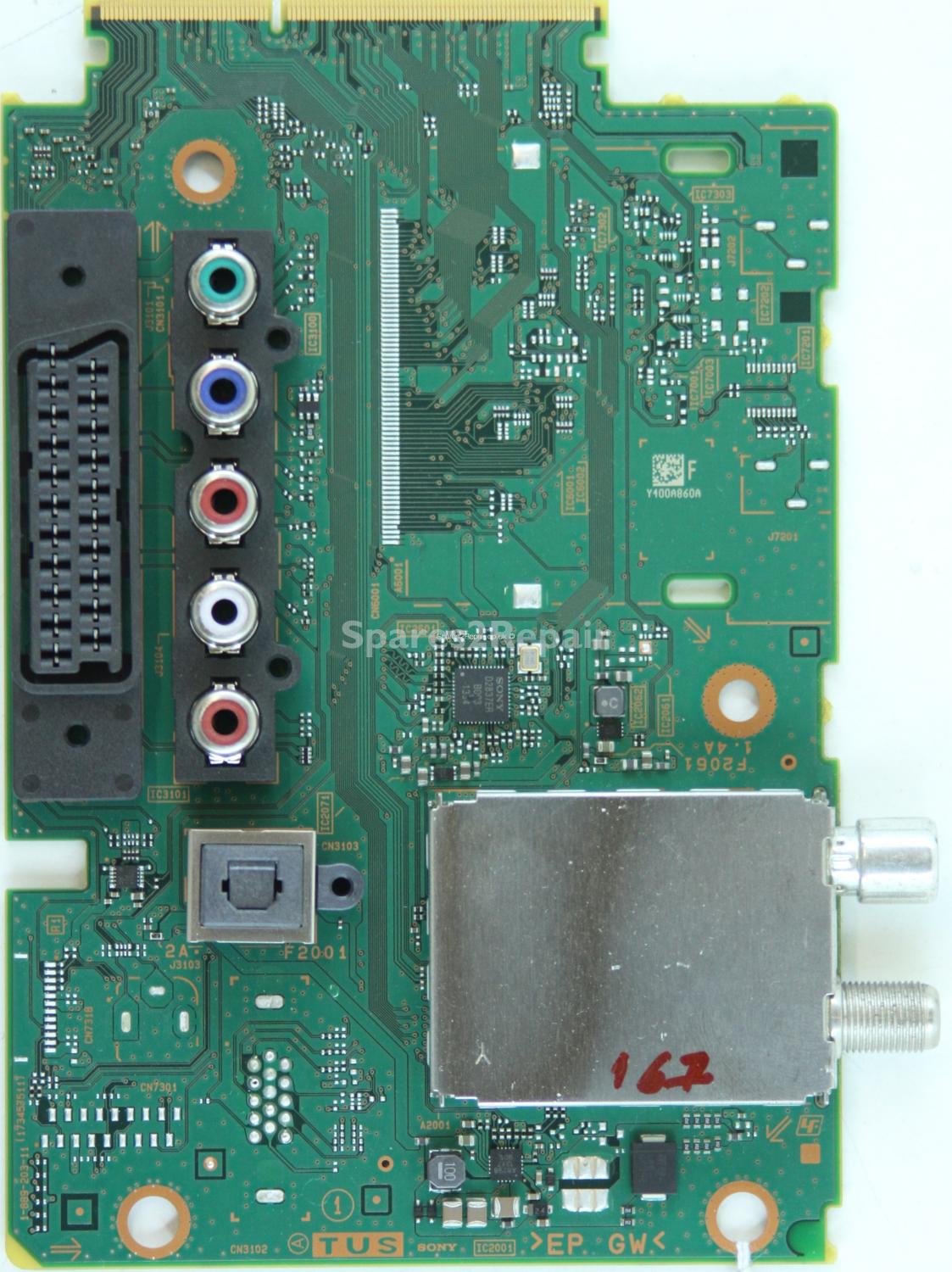 Sony KDL-50W829B - Main AV - 1-889-203-11 (173457511) - Y400A860A