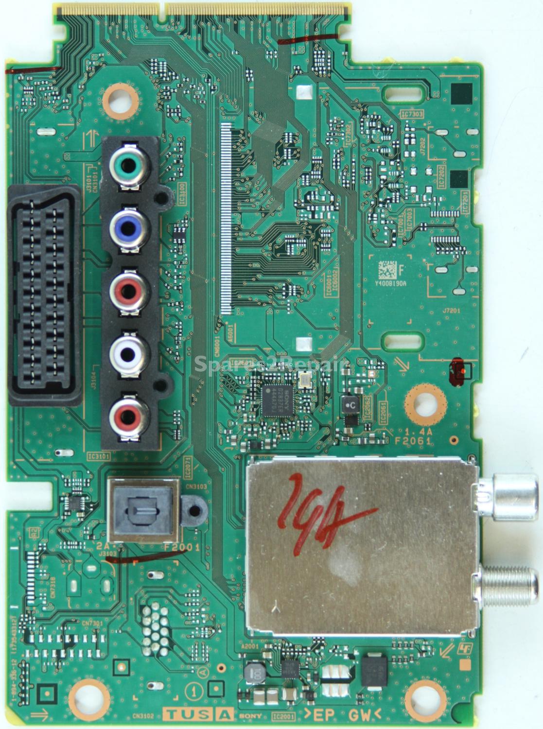 Sony KDL-40W705C - Sub AV - Y400B190A - 1-894-336-12 - 173543312