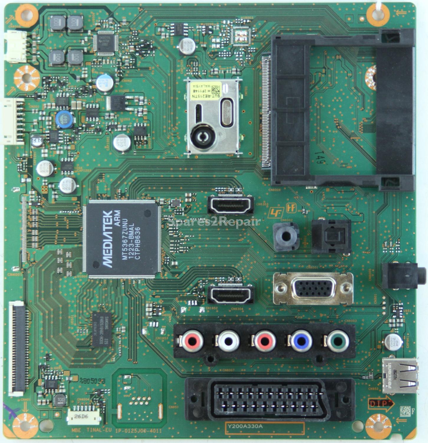 Sony KDL-32EX340 - Main AV - 1P-0125J00-4011 - Y200A330A