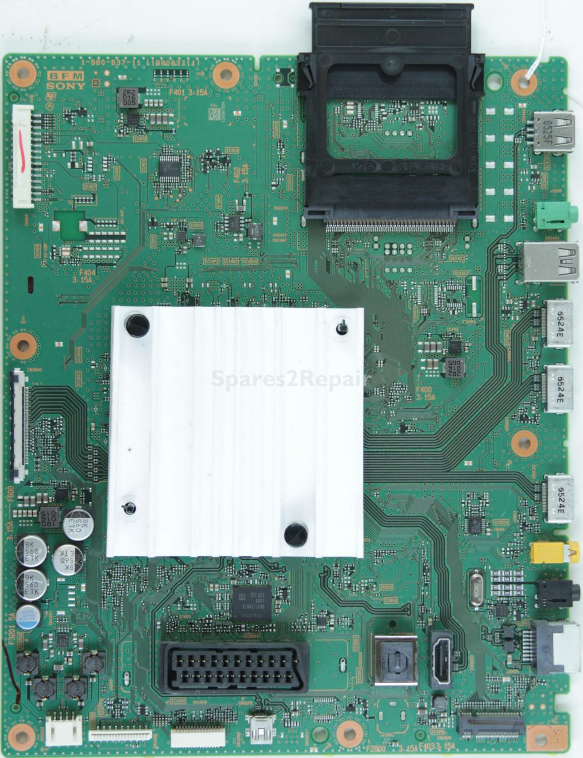 Sony KD-43XD8077 - Main AV - 1-980-837-11 (198083711) - Y200B750A