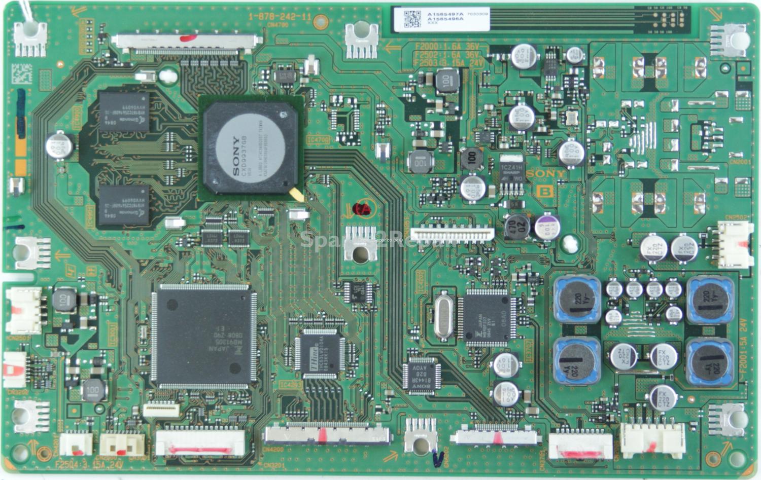 Sony KDL-46EX1 - AV Board - 1-878-242-11 - A1565497A - A1565496A