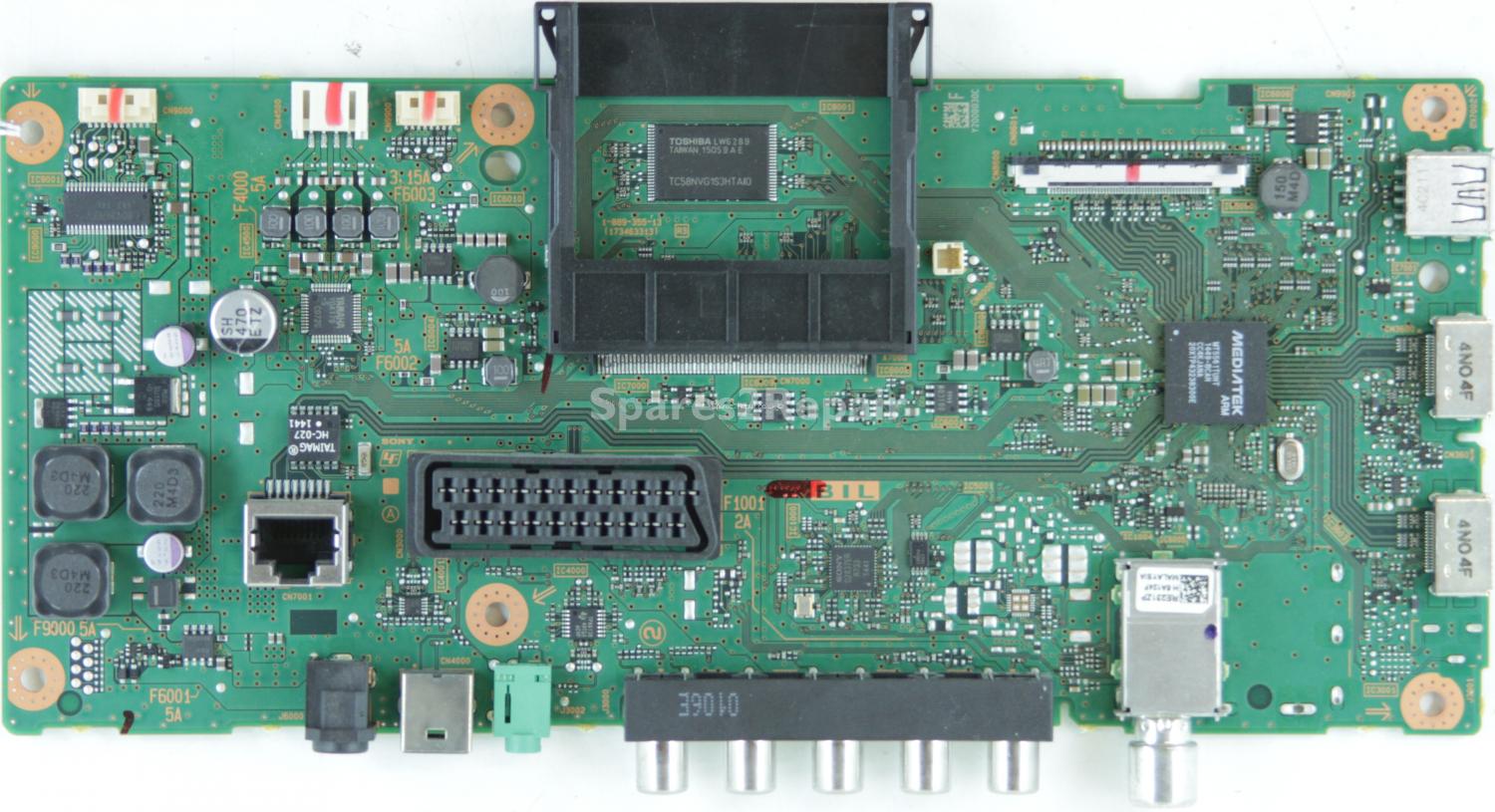 Sony KDL-40R453B - Main AV - 1-889-355-13 (173463313) - Y200B030C