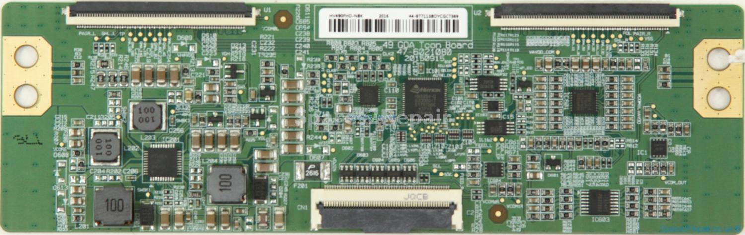 Sony KDL-49WD756 - T-Con - 44-97711380Y - HV490FHD-N8K - 47-6021080 - 49 GOA Tcon Board
