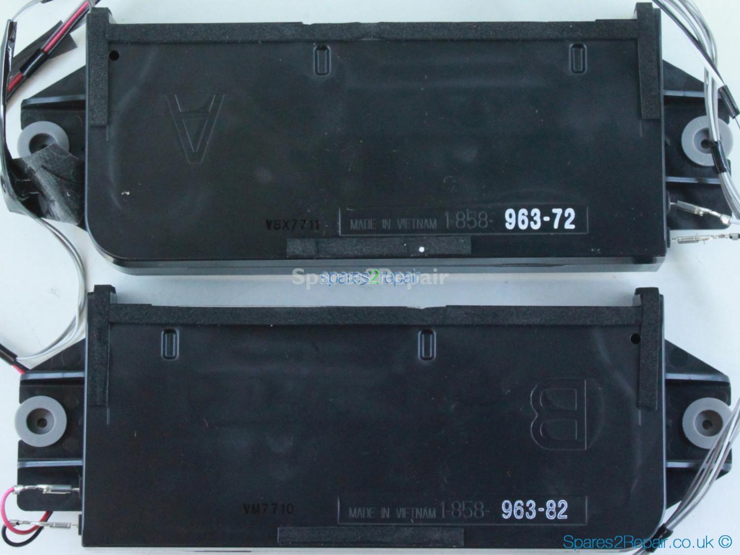 Sony KD-55XE7002 - Speakers - 1-858-963-72 - 1-858-963-82