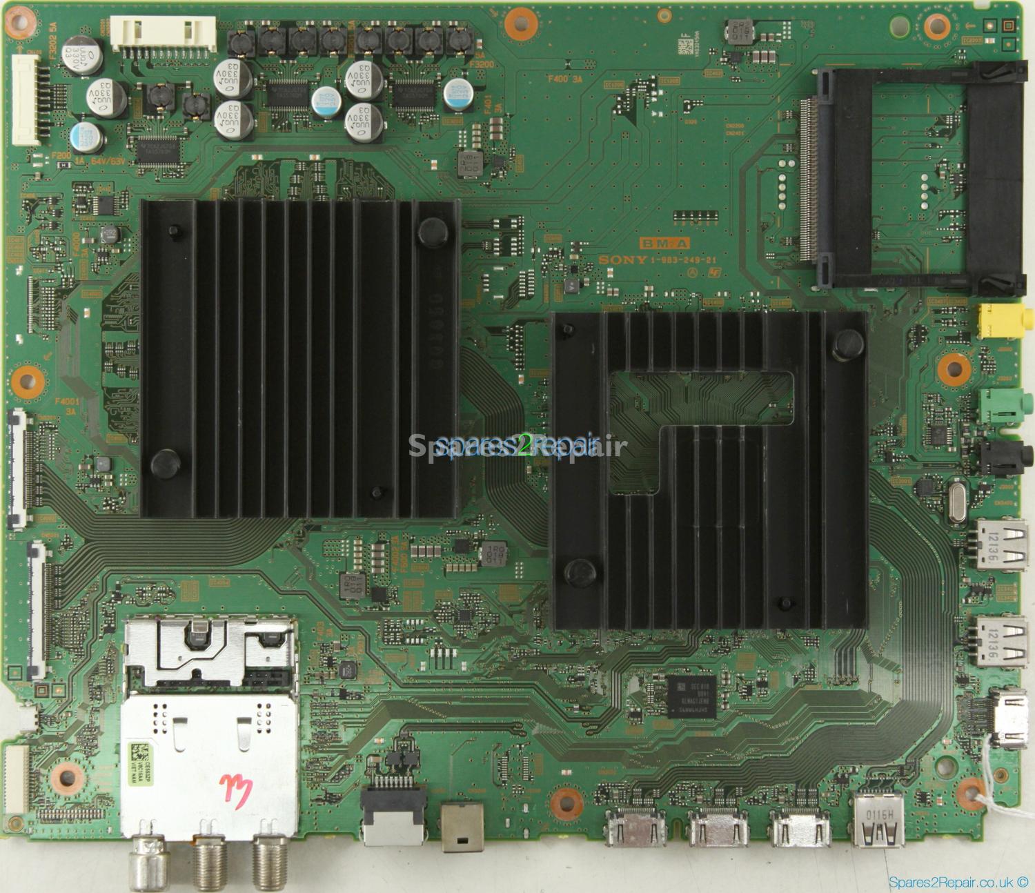 Sony KD-65AF8 - Main AV - 1-983-249-21 - YA03045AA - S100004SS2094-05 - BM2A
