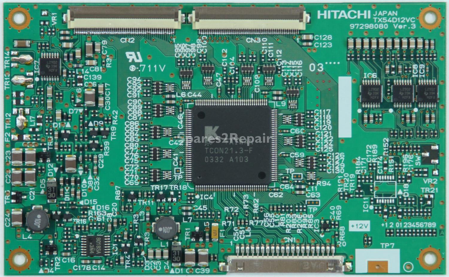 Sony KLV-21SR2 - LVDS - (HITACHI) TX54D12VC - 97298080 Ver.3