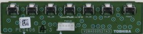 Toshiba 40XF355D - Buttons - PE0406 A-3 - V28A000527A3